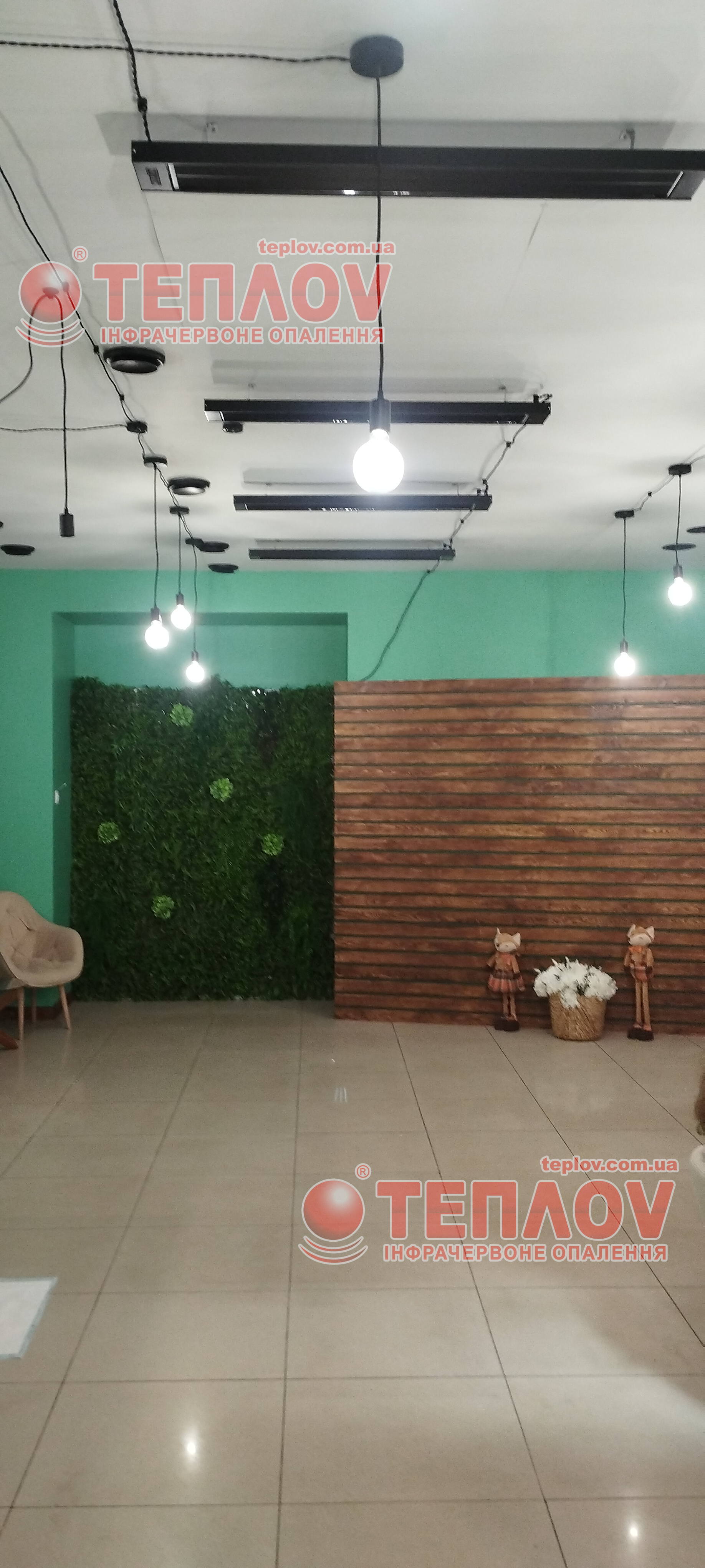 Опалення салону краси