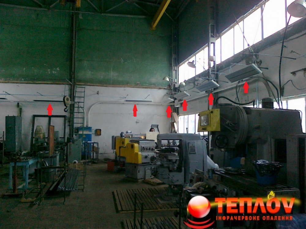 Production heating with electric infrared heaters